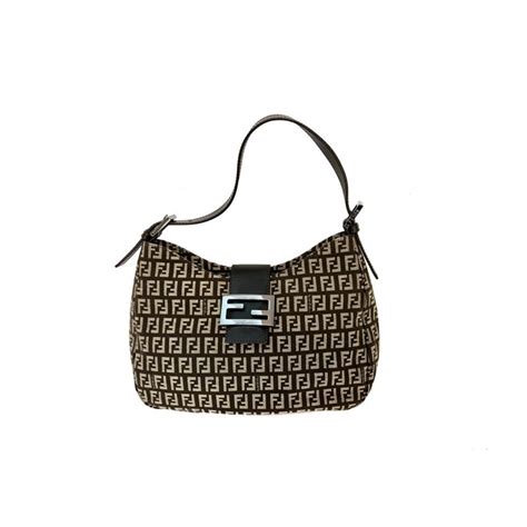 bolso fendi plateado|Bolsas .